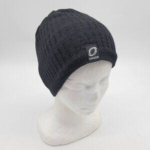 Chaos Peterson Snow Hat‎ Black One Size Winter Ski Skiing Outdoor